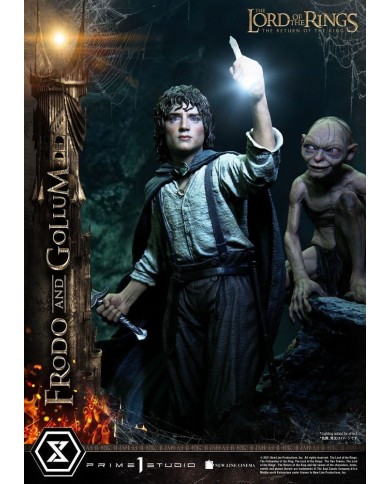 Frodo & Gollum Bonus Version El Señor de los Anillos Estatua 1/4