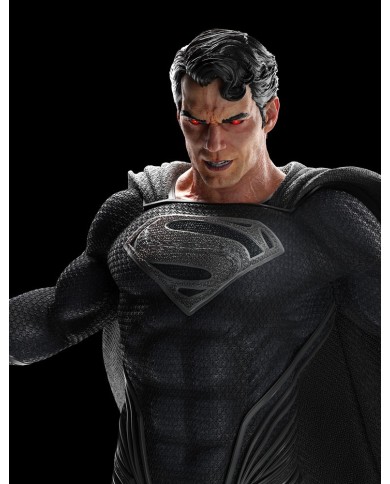 Superman Black Suit La Liga de la Justicia de Zack Snyder Estatua 1/4