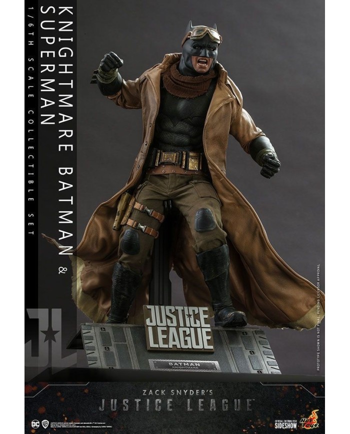 Knightmare Batman and Superman - Zack Snyder's Justice League Pack de 2 Figuras 1/6