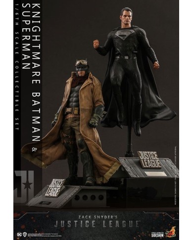 Knightmare Batman and Superman - Zack Snyder's Justice League Pack de 2 Figuras 1/6