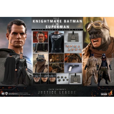 Knightmare Batman and Superman - Zack Snyder's Justice League Pack de 2 Figuras 1/6