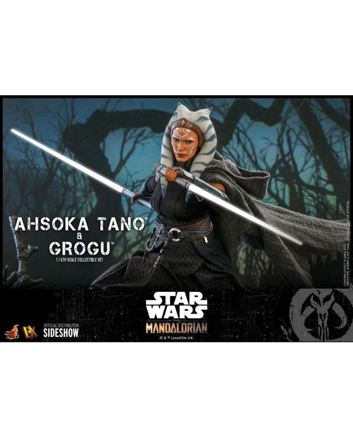Ahsoka Tano & Grogu Star Wars The Mandalorian Pack de 2 Figuras 1/6