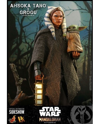 Ahsoka Tano & Grogu Star Wars The Mandalorian Pack de 2 Figuras 1/6