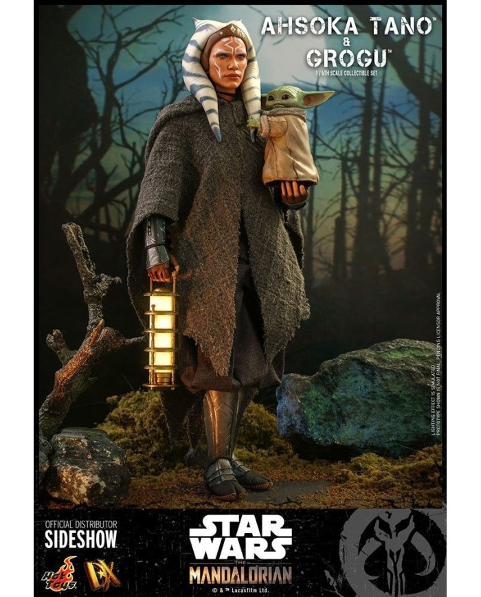 Ahsoka Tano & Grogu Star Wars The Mandalorian Pack de 2 Figuras 1/6