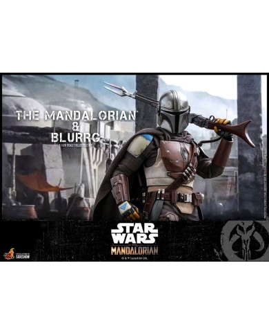 The Mandalorian & Blurrg Star Wars The Mandalorian Pack de 2 Figuras 1/6