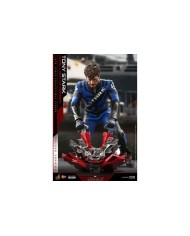 Tony Stark (Mark V Suit Up Version) Deluxe Iron Man 2 Figura Movie Masterpiece 1/6