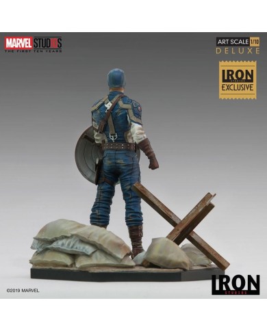Captain America First Avenger MCU 10 Years Event EX Marvel Comics Estatua 1/10 BDS Art Scale