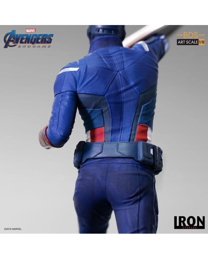 Captain America 2012 Vengadores: Endgame Estatua BDS Art Scale 1/10