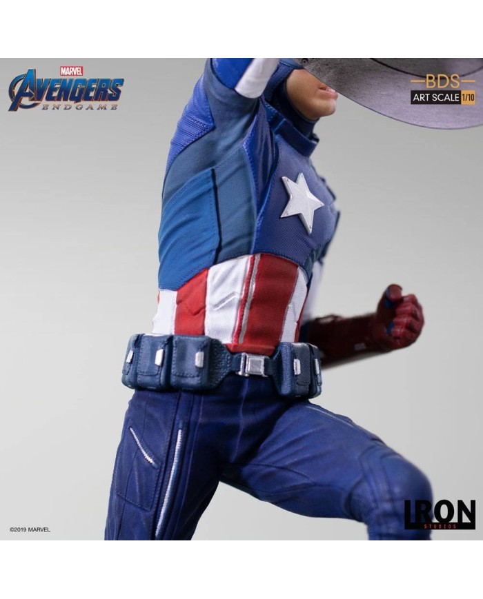 Captain America 2012 Vengadores: Endgame Estatua BDS Art Scale 1/10