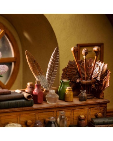 Bilbo Baggins in Bag End El Señor de los Anillos Estatua 1/6