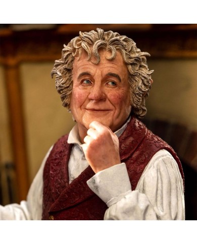 Bilbo Baggins in Bag End El Señor de los Anillos Estatua 1/6