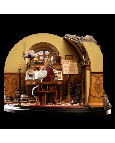 Bilbo Baggins in Bag End El Señor de los Anillos Estatua 1/6