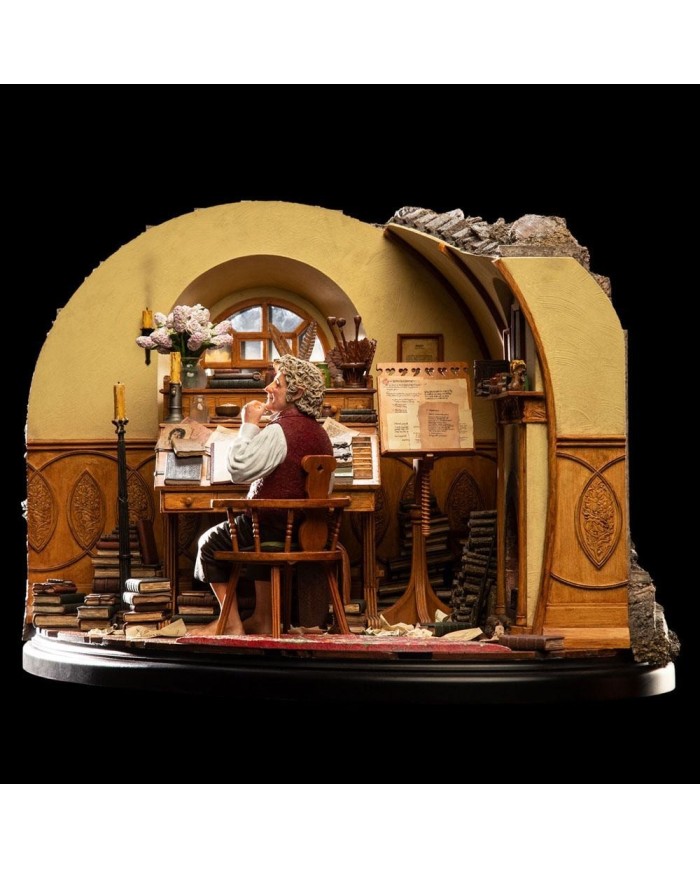 Bilbo Baggins in Bag End El Señor de los Anillos Estatua 1/6
