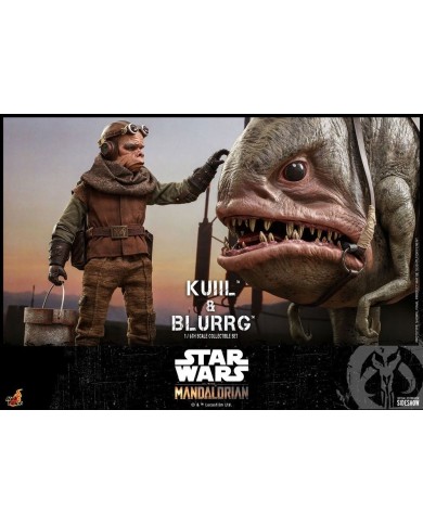 Kuiil & Blurrg Star Wars The Mandalorian Pack de 2 Figuras 1/6