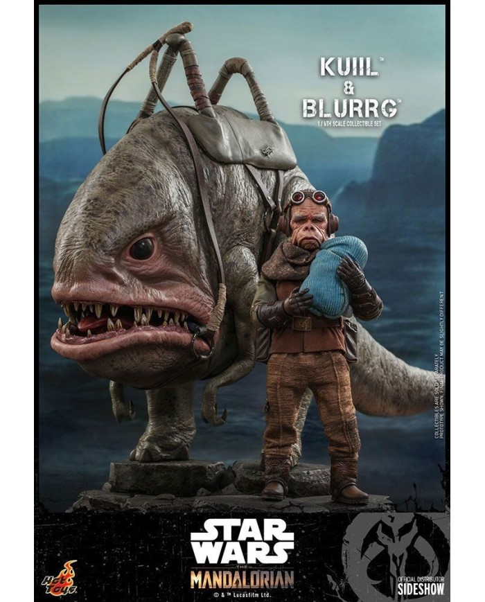 Kuiil & Blurrg Star Wars The Mandalorian Pack de 2 Figuras 1/6