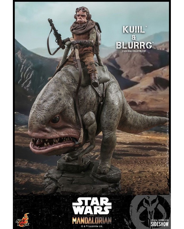 Kuiil & Blurrg Star Wars The Mandalorian Pack de 2 Figuras 1/6