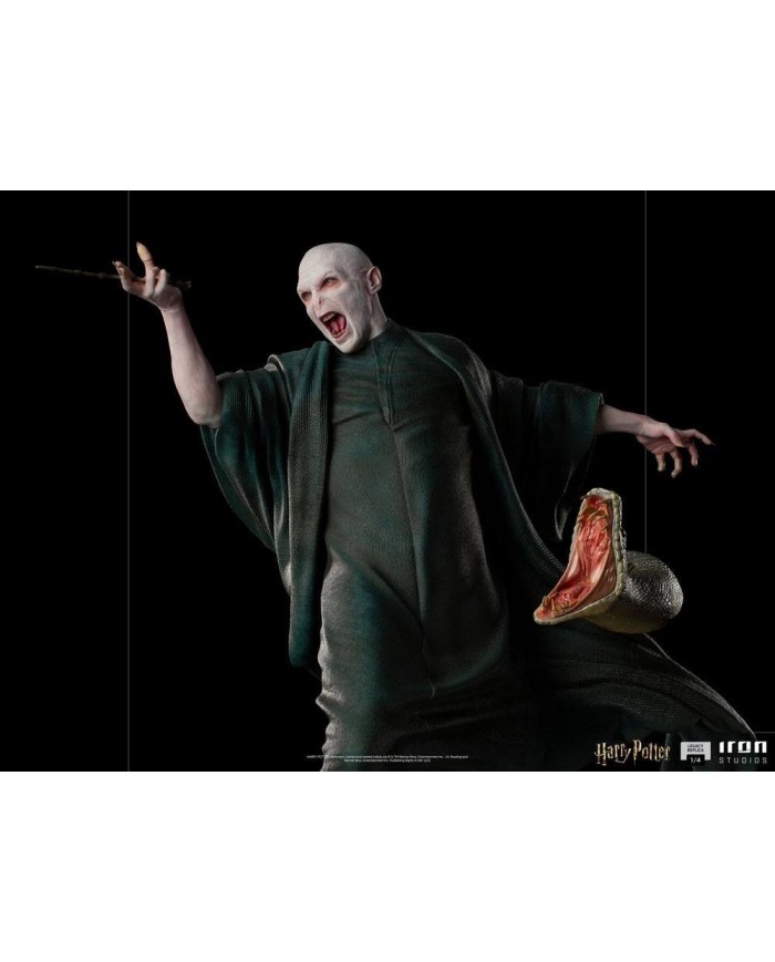 Voldemort & Nagini Harry Potter Estatua Legacy Replica 1/4