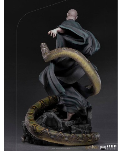 Voldemort & Nagini Harry Potter Estatua Legacy Replica 1/4