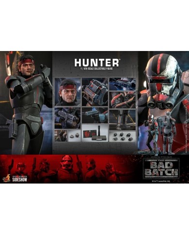 Hunter Star Wars: La remesa mala Figura 1/6