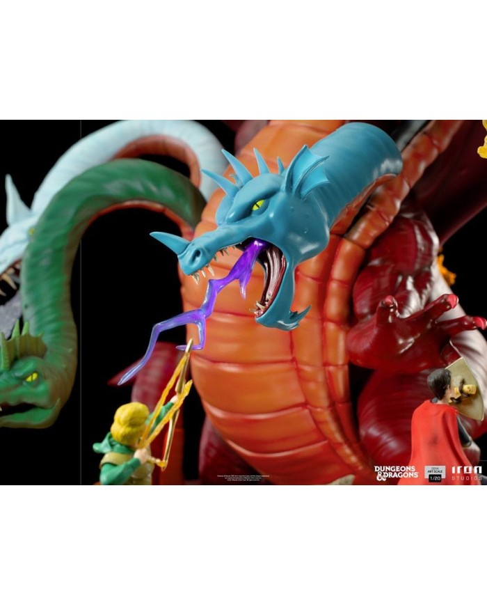 Tiamat Battle Dungeons & Dragons Estatua 1/20 Demi Art Scale