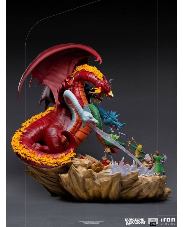 Tiamat Battle Dungeons & Dragons Estatua 1/20 Demi Art Scale