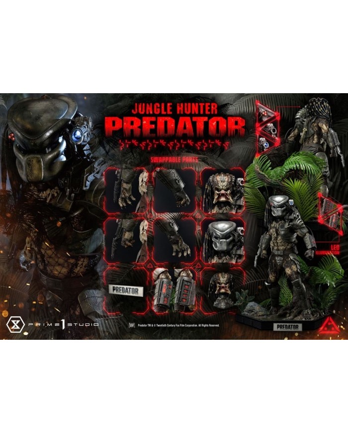 Jungle Hunter Predator Estatua Museum Masterline 1/3