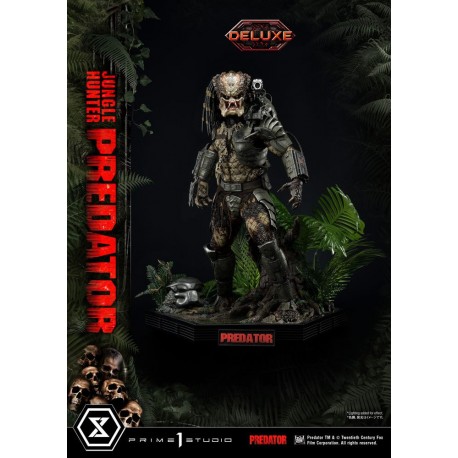 Jungle Hunter Predator Deluxe Bonus Version Predator Estatua Museum Masterline 1/3