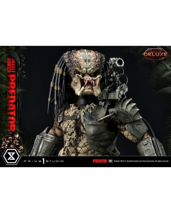 Jungle Hunter Predator Deluxe Bonus Version Predator Estatua Museum Masterline 1/3