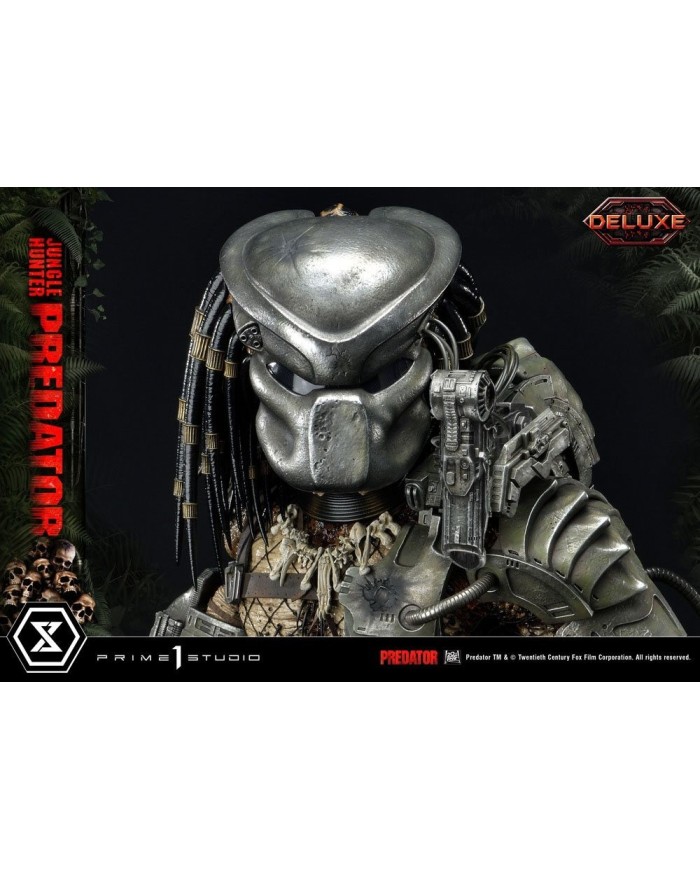 Jungle Hunter Predator Deluxe Bonus Version Predator Estatua Museum Masterline 1/3