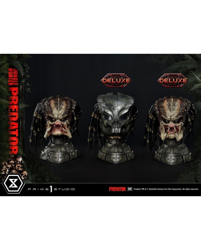 Jungle Hunter Predator Deluxe Bonus Version Predator Estatua Museum Masterline 1/3