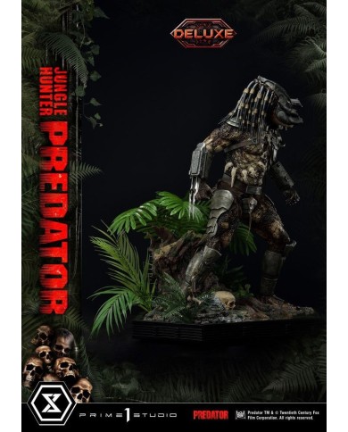 Jungle Hunter Predator Deluxe Bonus Version Predator Estatua Museum Masterline 1/3