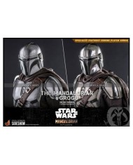 The Mandalorian & Grogu Deluxe Version Star Wars The Mandalorian Pack de 2 Figuras 1/6