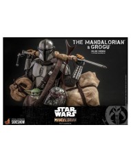 The Mandalorian & Grogu Deluxe Version Star Wars The Mandalorian Pack de 2 Figuras 1/6