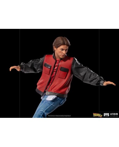 Marty McFly on Hoverboard