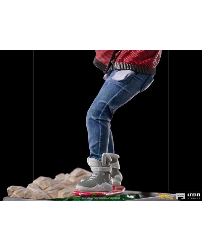 Marty McFly on Hoverboard