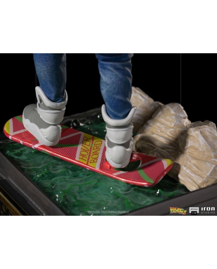Marty McFly on Hoverboard