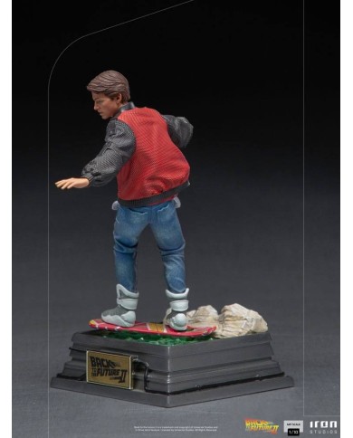 Marty McFly on Hoverboard