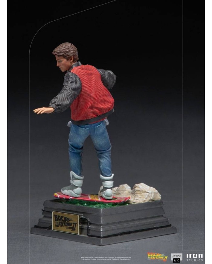 Marty McFly on Hoverboard