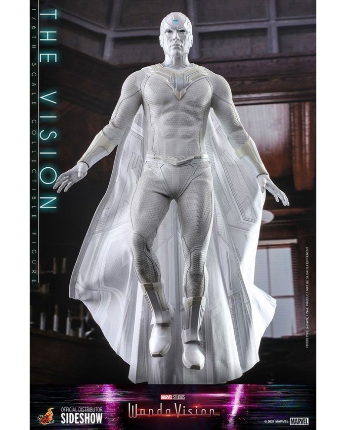 The Vision Wandavision Vengadores: Infinity War Figura Movie Masterpiece 1/6