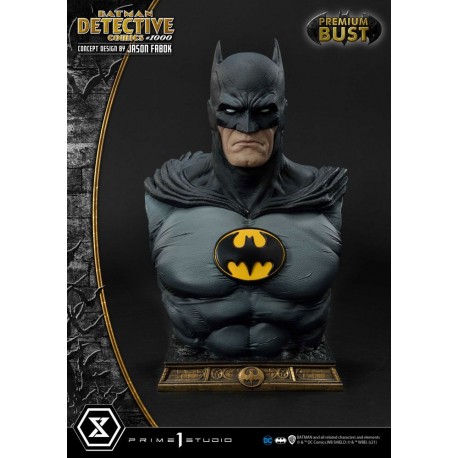 Busto Batman Detective Comics 1000 Concept Design by Jason Fabok