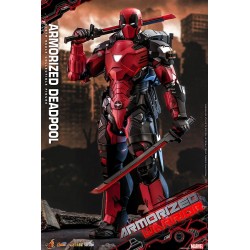 Armorized Deadpool Marvel Comic Masterpiece Figura 1/6