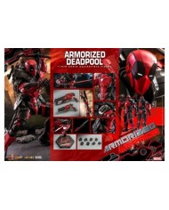 Armorized Deadpool Marvel Comic Masterpiece Figura 1/6