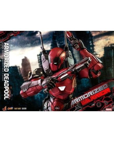 Armorized Deadpool Marvel Comic Masterpiece Figura 1/6