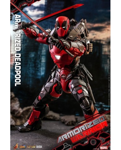 Armorized Deadpool Marvel Comic Masterpiece Figura 1/6