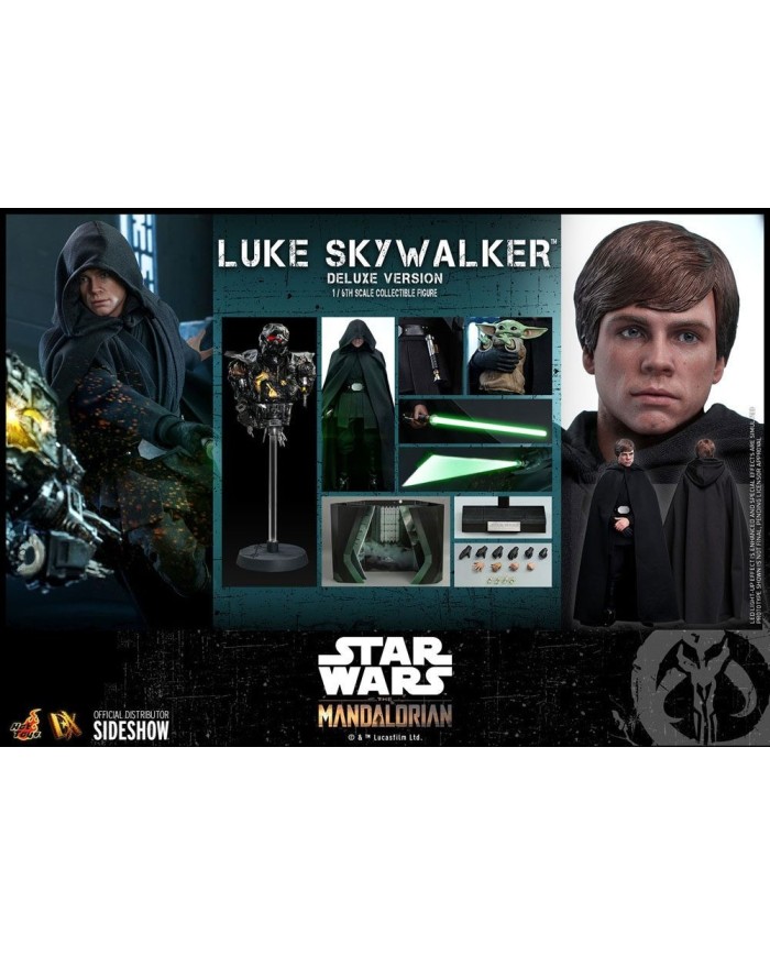 Luke Skywalker (Deluxe Version) Star Wars The Mandalorian Figura 1/6
