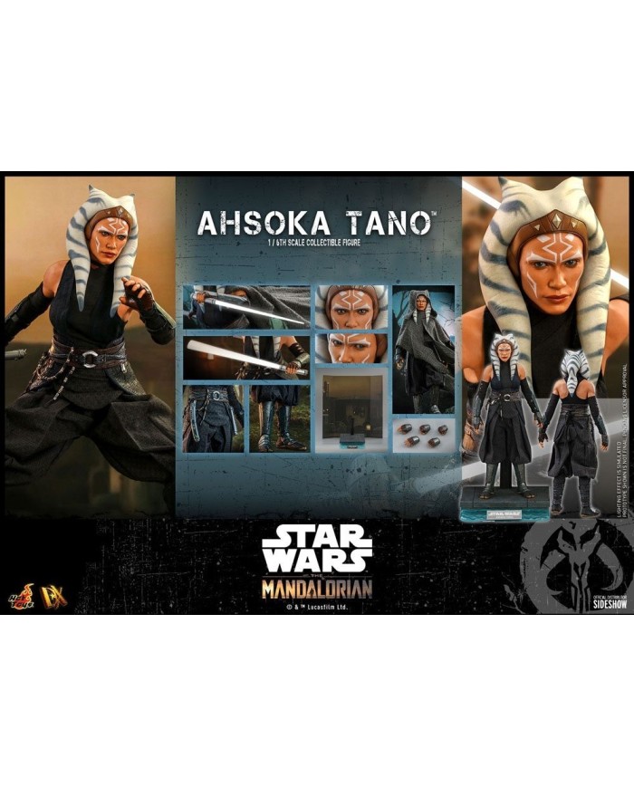 Ahsoka Tano Star Wars The Mandalorian Pack de 2 Figuras 1/6