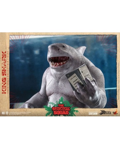 King Shark Escuadrón Suicida Figura Movie Masterpiece 1/6
