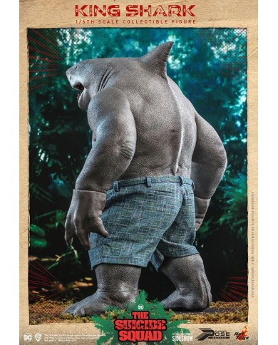 King Shark Escuadrón Suicida Figura Movie Masterpiece 1/6