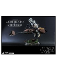 Scout Trooper & Speeder Bike Star Wars Episode VI Figura 1/6