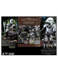 Scout Trooper & Speeder Bike Star Wars Episode VI Figura 1/6